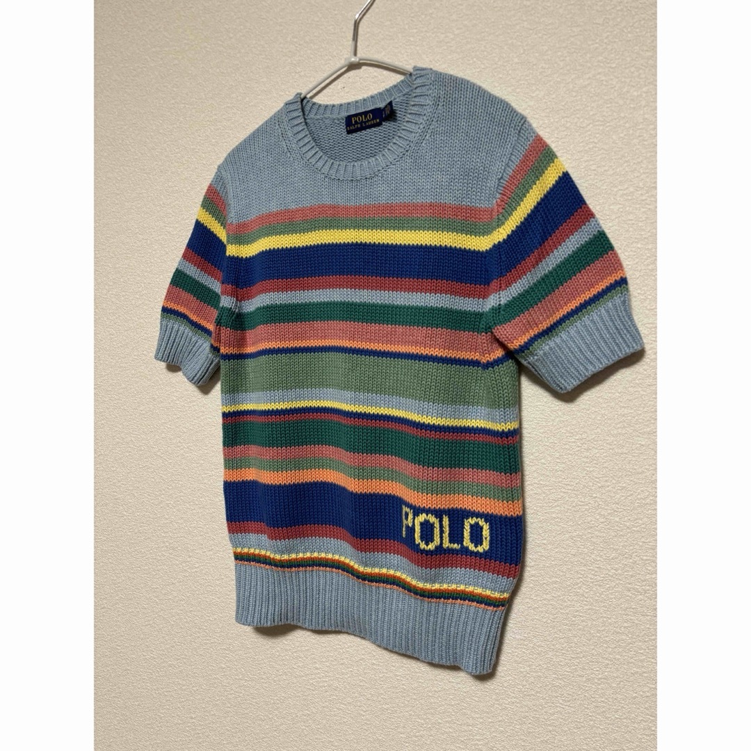 POLO RALPH LAUREN - ポロラルフローレン マルチ ボーダー 半袖 POLO RALPH LAUREN - ポロラルフローレン マルチ ボーダー 半袖