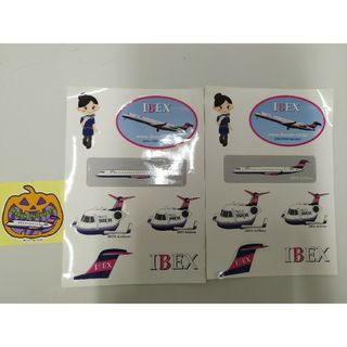 IBEX - アイベックスエアライン ステッカー　コウノトリ但馬空港　バンドエイド