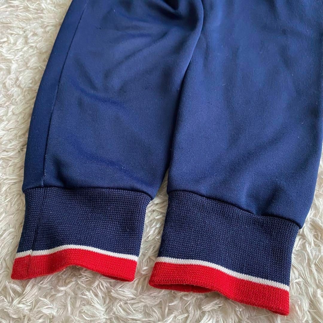☆70〜80s adidas デサント社製 西ドイツ トラックジャケット 紺 L ☆70〜80s adidas デサント社製 西ドイツ トラックジャケット 紺 L