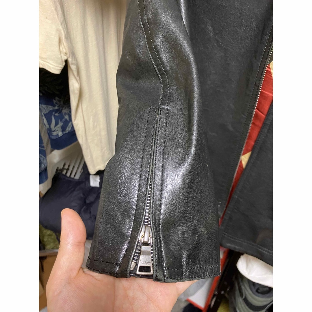 ポールスミス コレクション レザージャケット Mサイズ 美品 メンズ ポールスミス コレクション レザージャケット Mサイズ 美品 メンズ