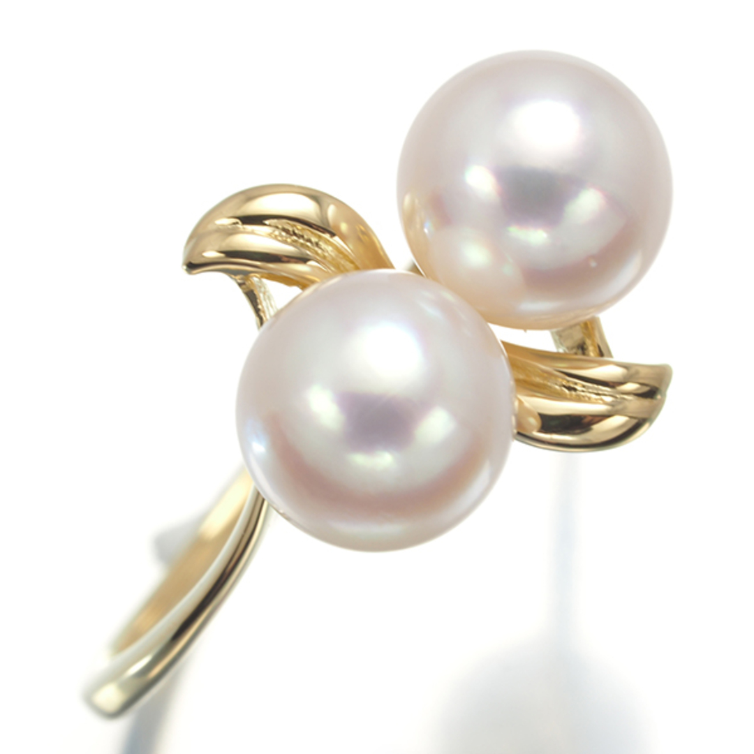 MIKIMOTO - ミキモト リング パール 真珠 6.2mm 12号 K18YG の MIKIMOTO - ミキモト リング パール 真珠 6.2mm 12号 K18YG の