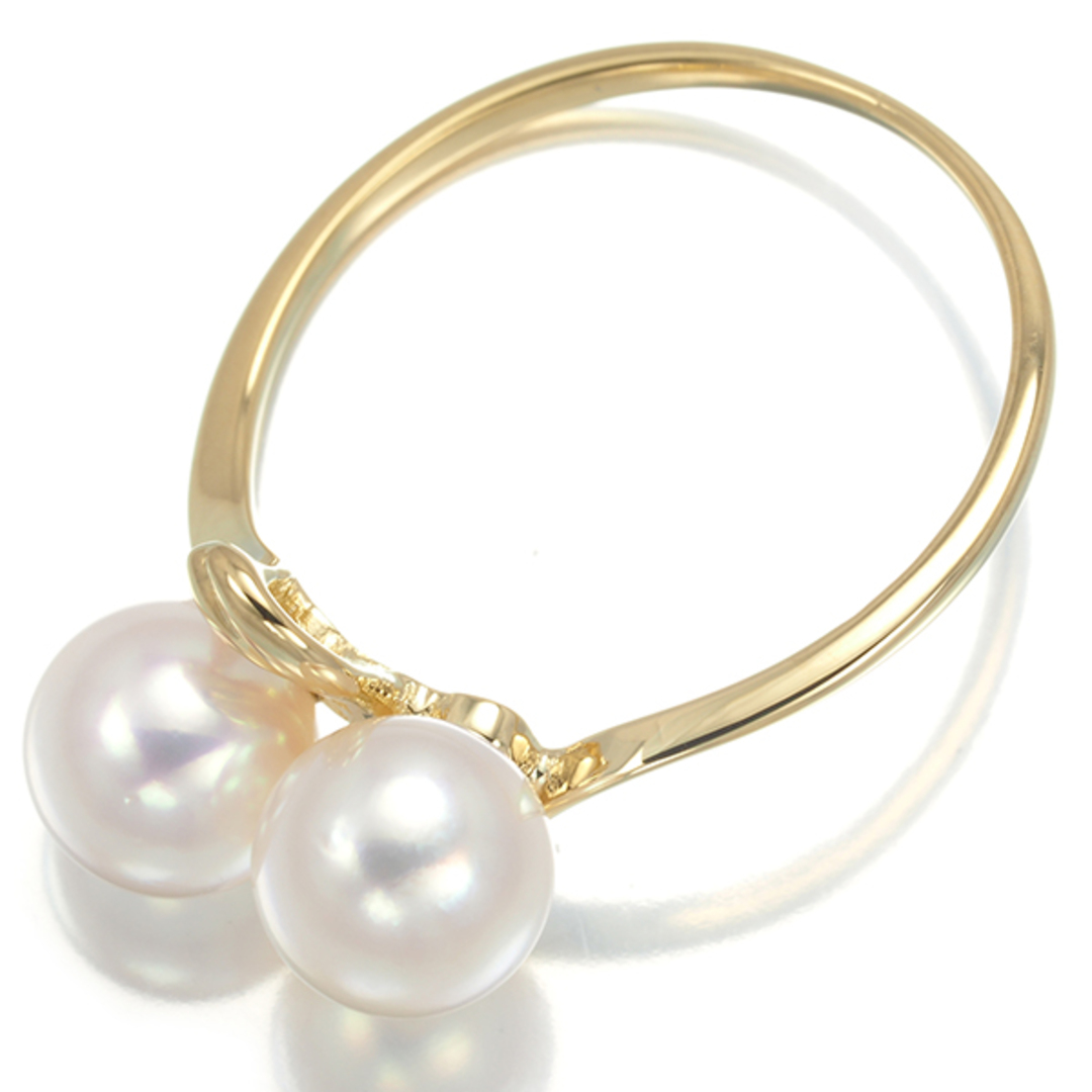 MIKIMOTO - ミキモト リング パール 真珠 6.2mm 12号 K18YG の MIKIMOTO - ミキモト リング パール 真珠 6.2mm 12号 K18YG の