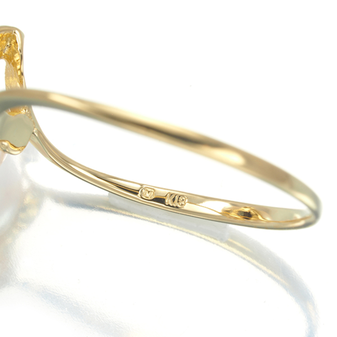MIKIMOTO - ミキモト リング パール 真珠 6.2mm 12号 K18YG の MIKIMOTO - ミキモト リング パール 真珠 6.2mm 12号 K18YG の