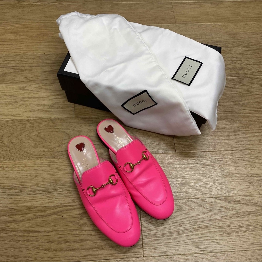 グッチ GUCCI プリンスタウン サンダル レザー 36 グッチ GUCCI プリンスタウン サンダル レザー 36