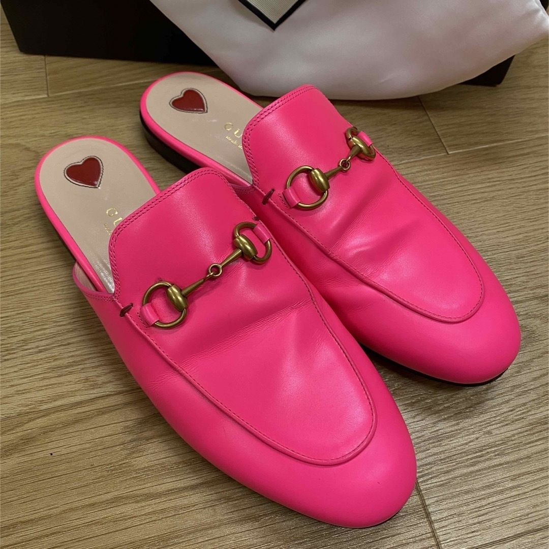 グッチ GUCCI プリンスタウン サンダル レザー 36 グッチ GUCCI プリンスタウン サンダル レザー 36