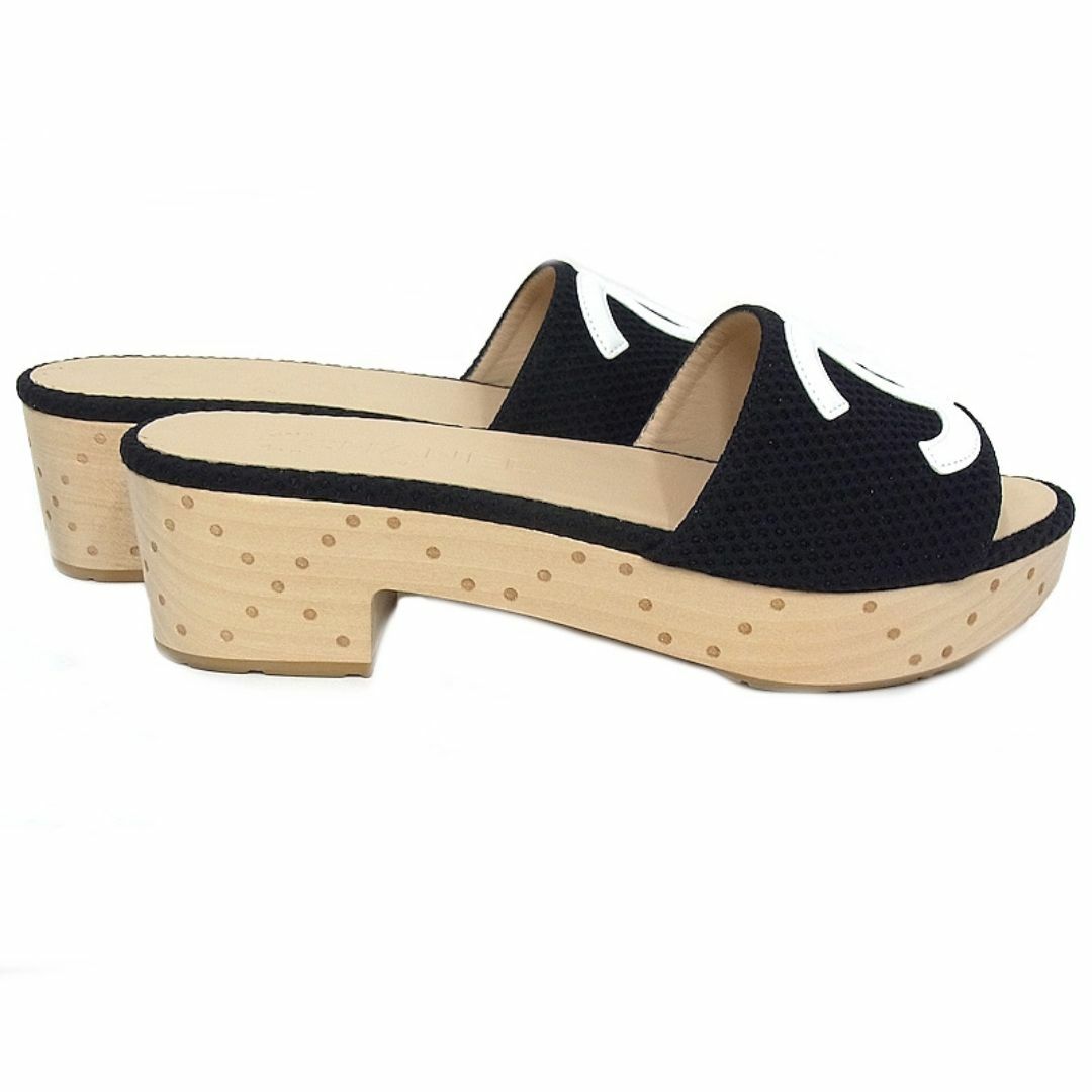 CHANEL - CHANEL シャネル サンダル ココマーク ウッドソール サイズ36  