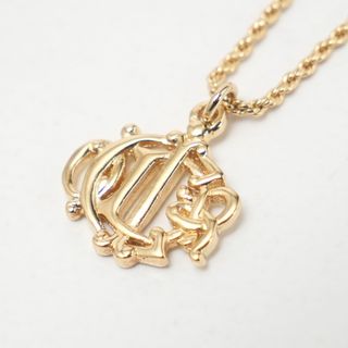 クリスチャンディオール(Christian Dior)の■美品■Christian Dior クリスチャンディオール ヴィンテージ ネックレス ロゴ ゴールド  ドイツ製 ブランド古着【中古】20241008/RA1395(ネックレス)