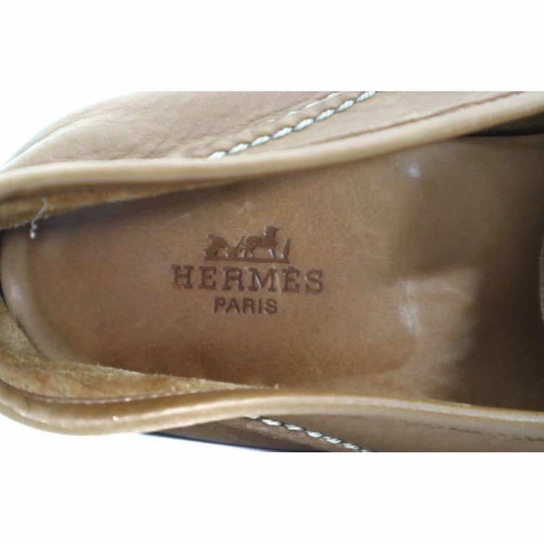 HERMES エルメス ドライビングシューズ 靴 レザー メンズ レディース HERMES エルメス ドライビングシューズ 靴 レザー メンズ レディース