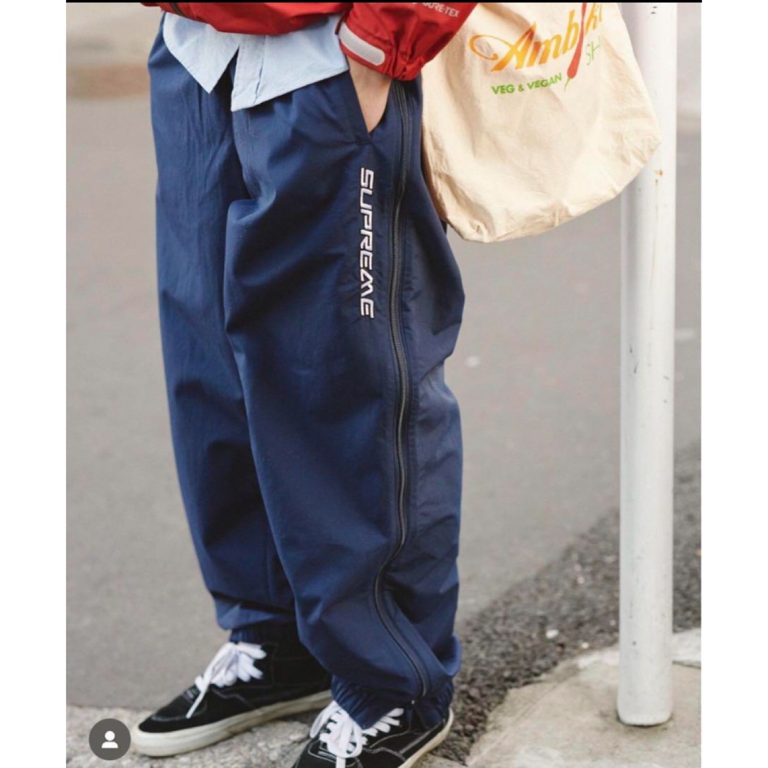 Supreme - Supreme Full Zip Baggy Warm Up Pant Sの通販 by Supreme - Supreme Full Zip Baggy Warm Up Pant Sの通販 by