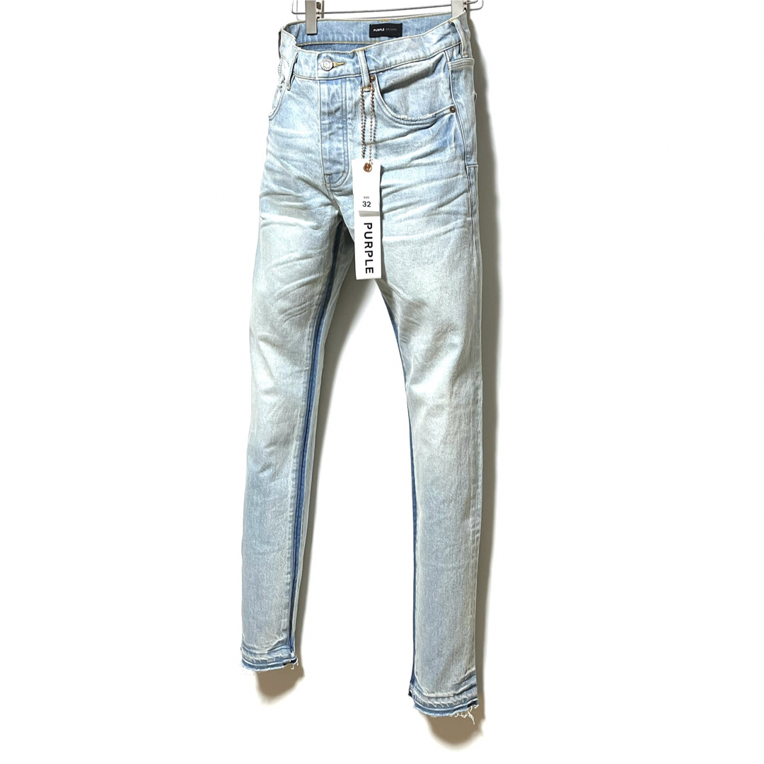 新品 PURPLE BRAND P001 アイスブルースキニーデニム 32の通販 新品 PURPLE BRAND P001 アイスブルースキニーデニム 32の通販