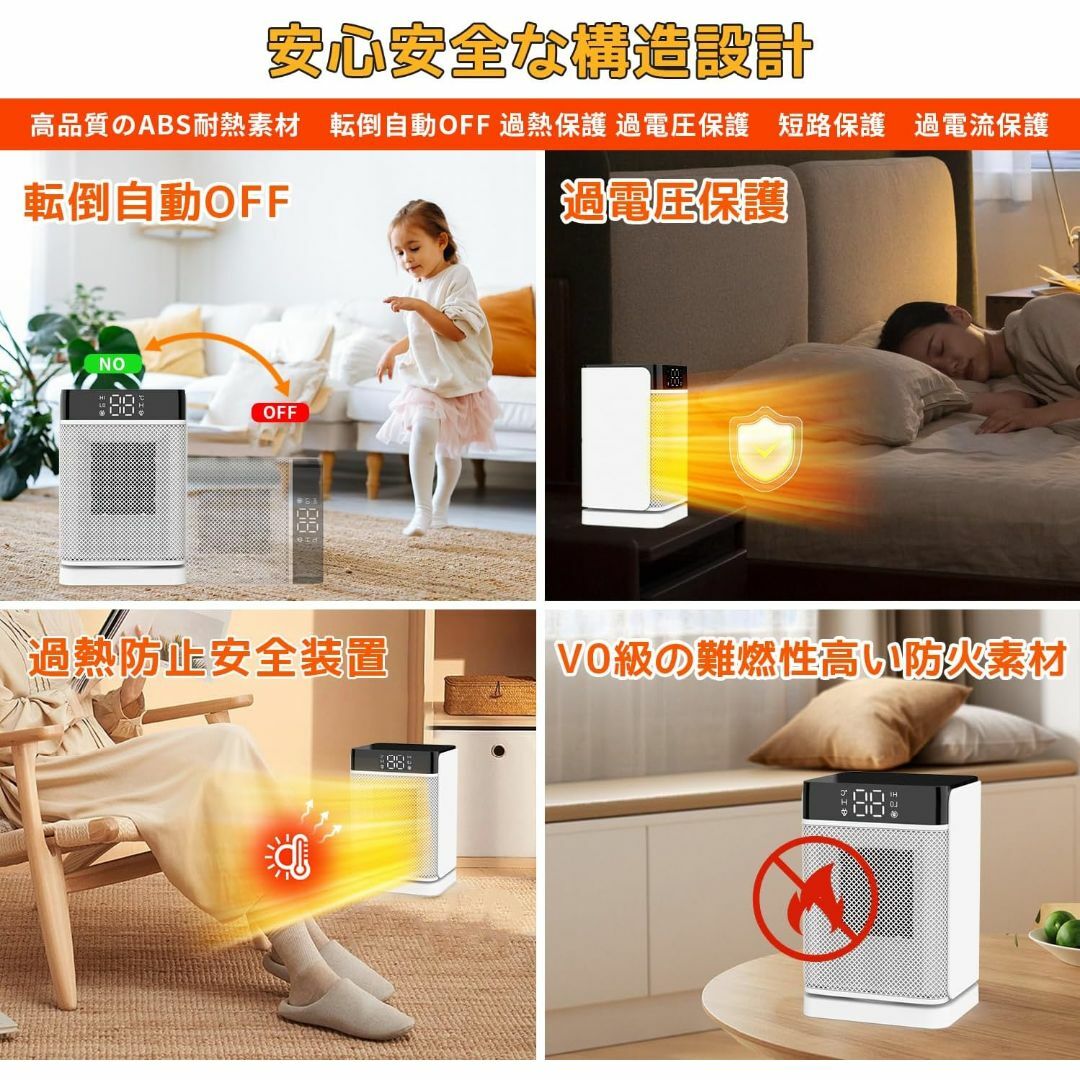 新品 セラミックヒーターセラミックファンヒーター小型電気 新品 セラミックヒーターセラミックファンヒーター小型電気
