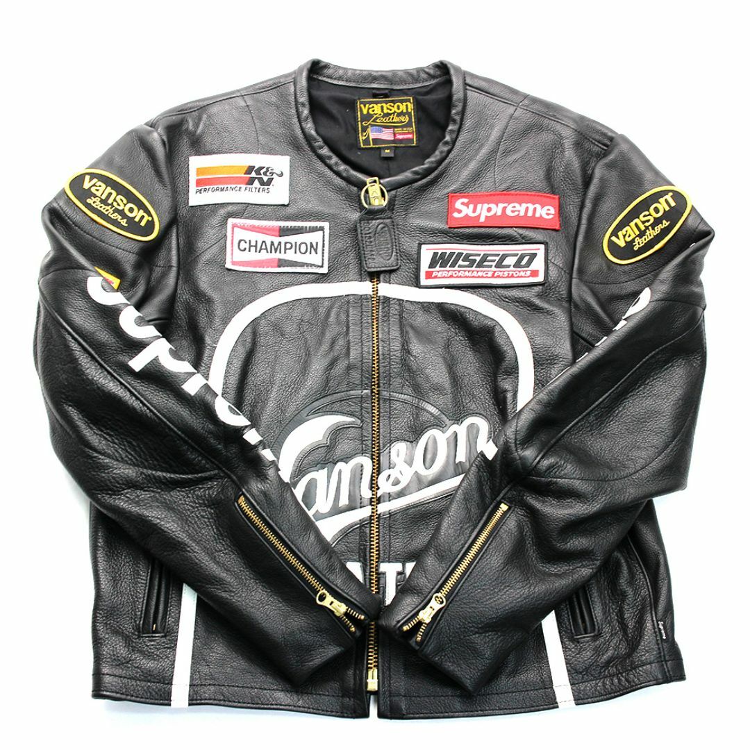 定価23.7万 Mサイズ Supreme Vanson Leather Ghost Rider Jacket 定価23.7万 Mサイズ Supreme Vanson Leather Ghost Rider Jacket