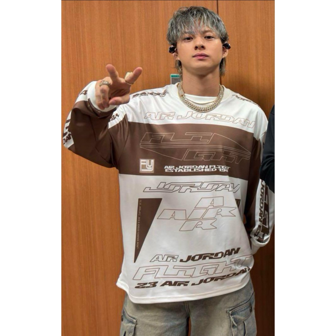 未使用 NIKE Jordan MVP ロンT 平野紫耀 ロングスリーブ トップス 未使用 NIKE Jordan MVP ロンT 平野紫耀 ロングスリーブ トップス