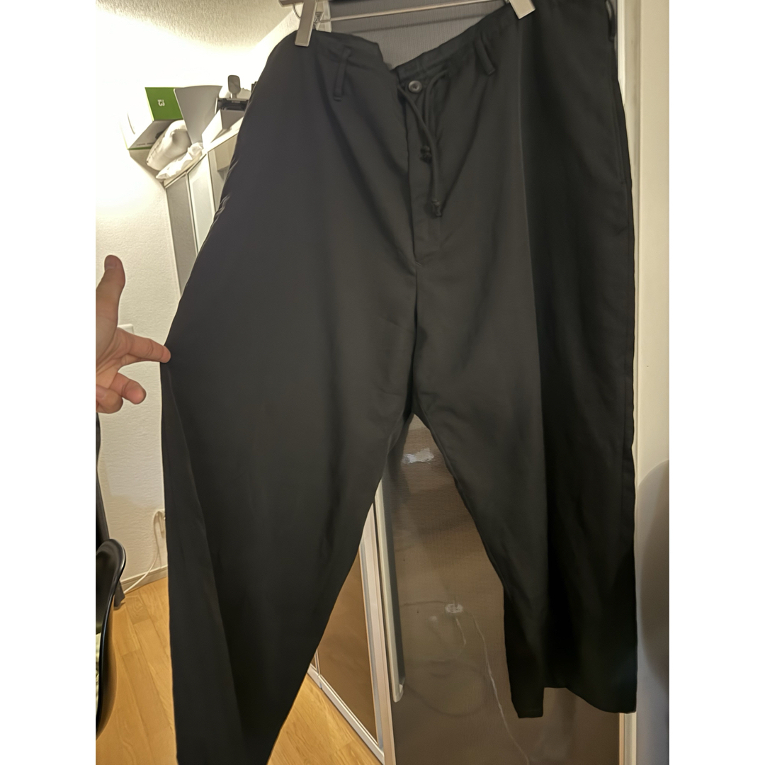 Yohji Yamamoto pour homme ワイドパンツ ウール スラックス Yohji Yamamoto pour homme ワイドパンツ ウール スラックス