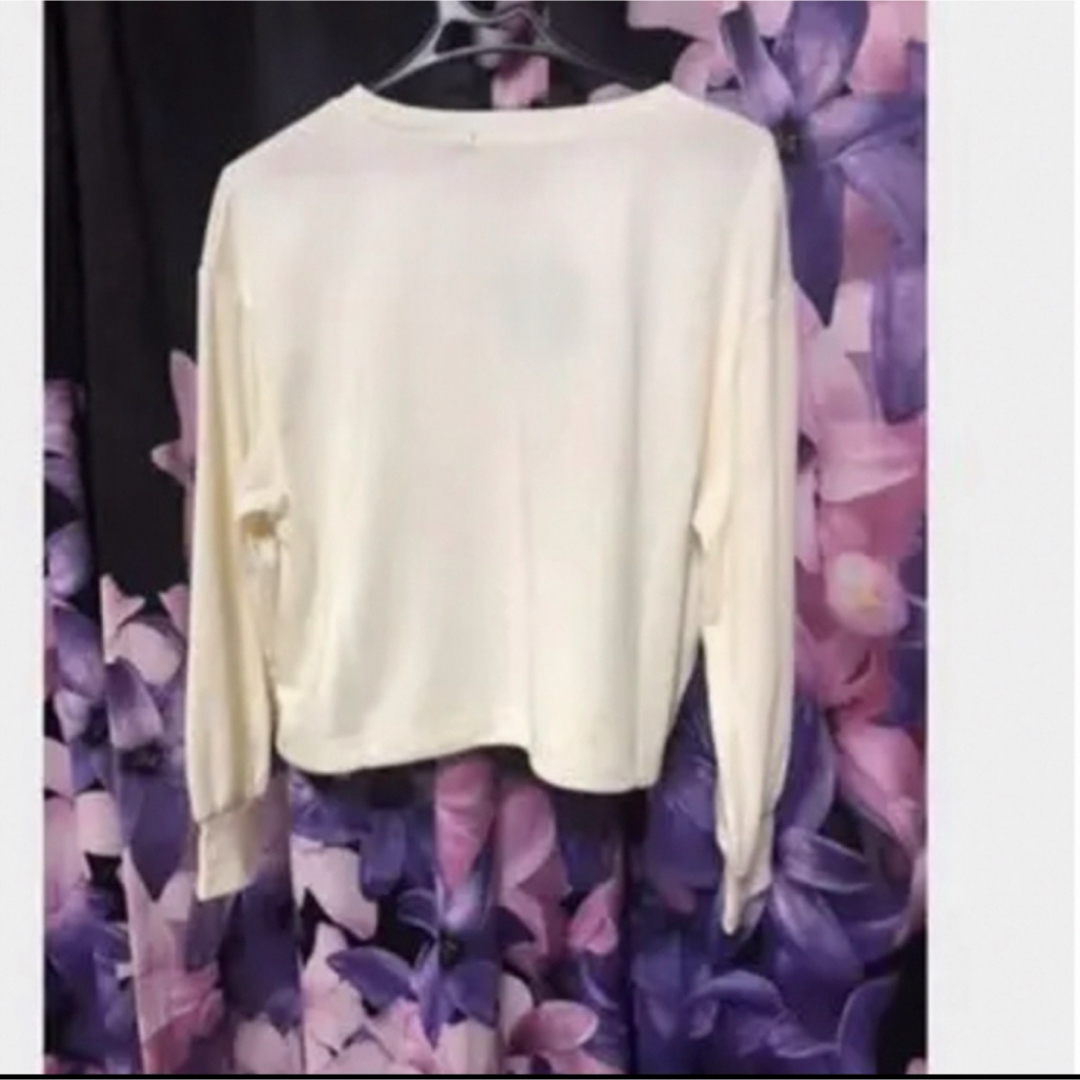DaTuRa(ダチュラ)の最終価格　裾絞りトップス　ホワイト レディースのトップス(カットソー(長袖/七分))の商品写真