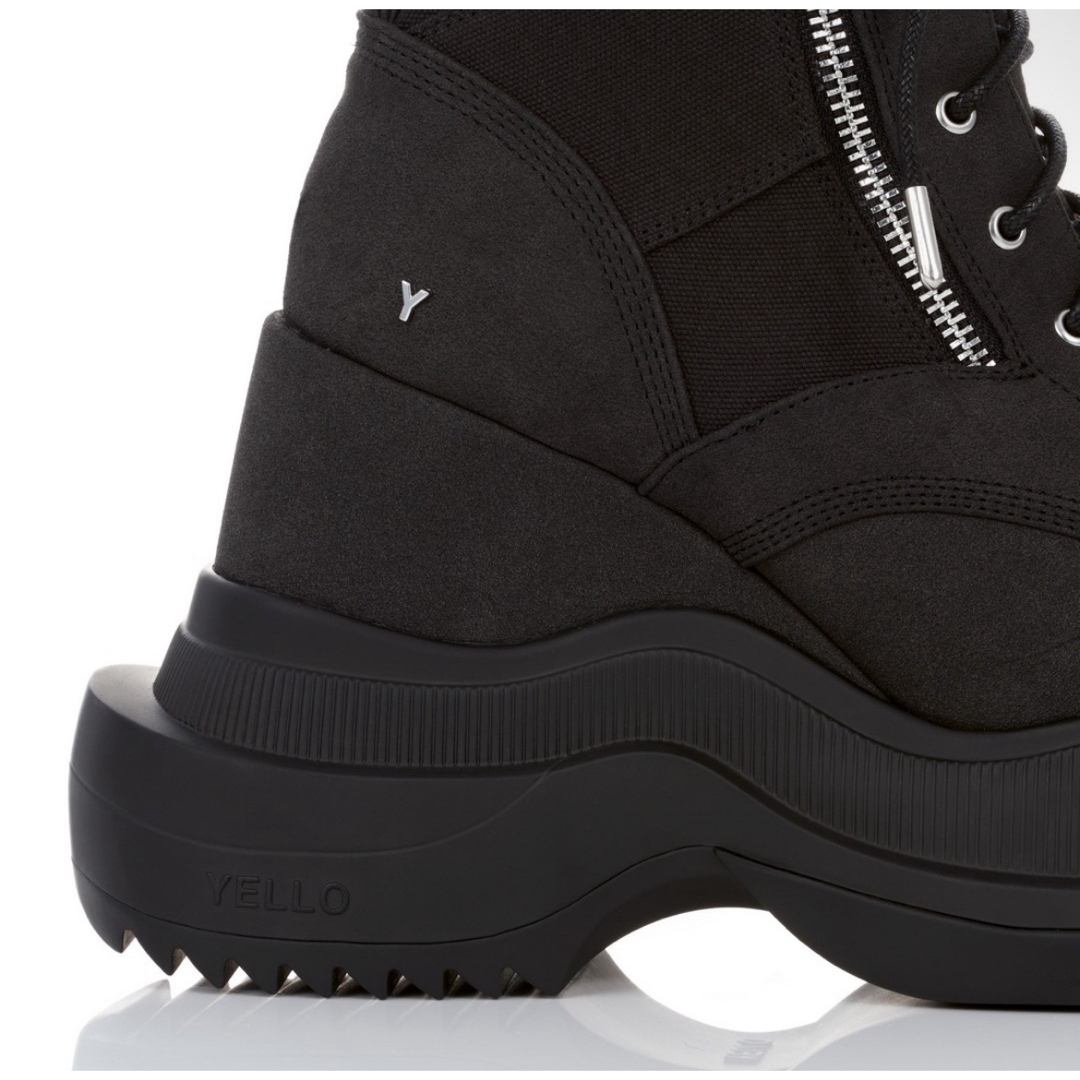 YELLO BAISEN DOUBLE SNEAKER SHORT BOOTS(Yellow boots YELLO BAISEN DOUBLE SNEAKER SHORT BOOTS(Yellow boots