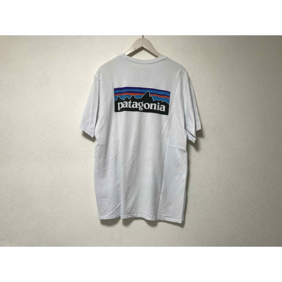 patagonia - 本物パタゴニアpatagoniaロゴプリント半袖Tシャツ patagonia - 本物パタゴニアpatagoniaロゴプリント半袖Tシャツ
