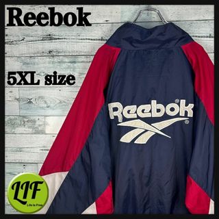 Reebok(ナイロンジャケット ・ レッド/赤色系)のフリマ Reebok(ナイロンジャケット ・ レッド/赤色系)のフリマ