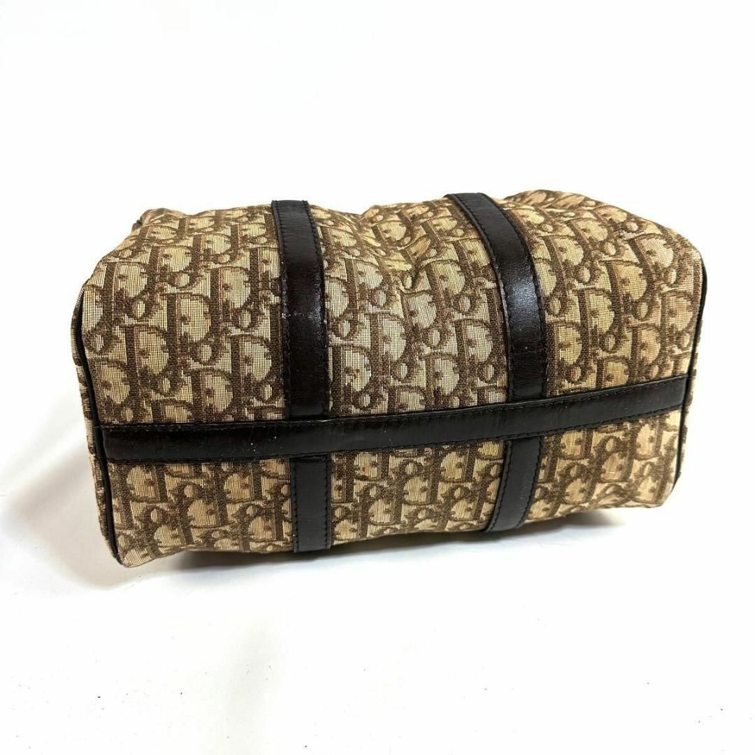美品】Christian Dior ヴィンテージ トロッターミニボストンバッグ 美品】Christian Dior ヴィンテージ トロッターミニボストンバッグ