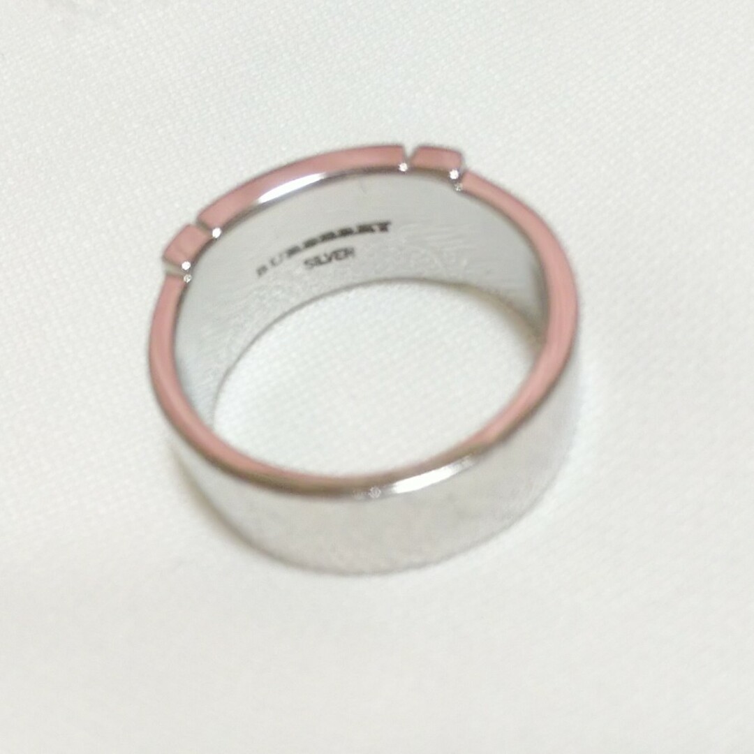 ⭐︎入手困難 極美品 バーバリー ノバチェック シルバーリング ⭐︎入手困難 極美品 バーバリー ノバチェック シルバーリング