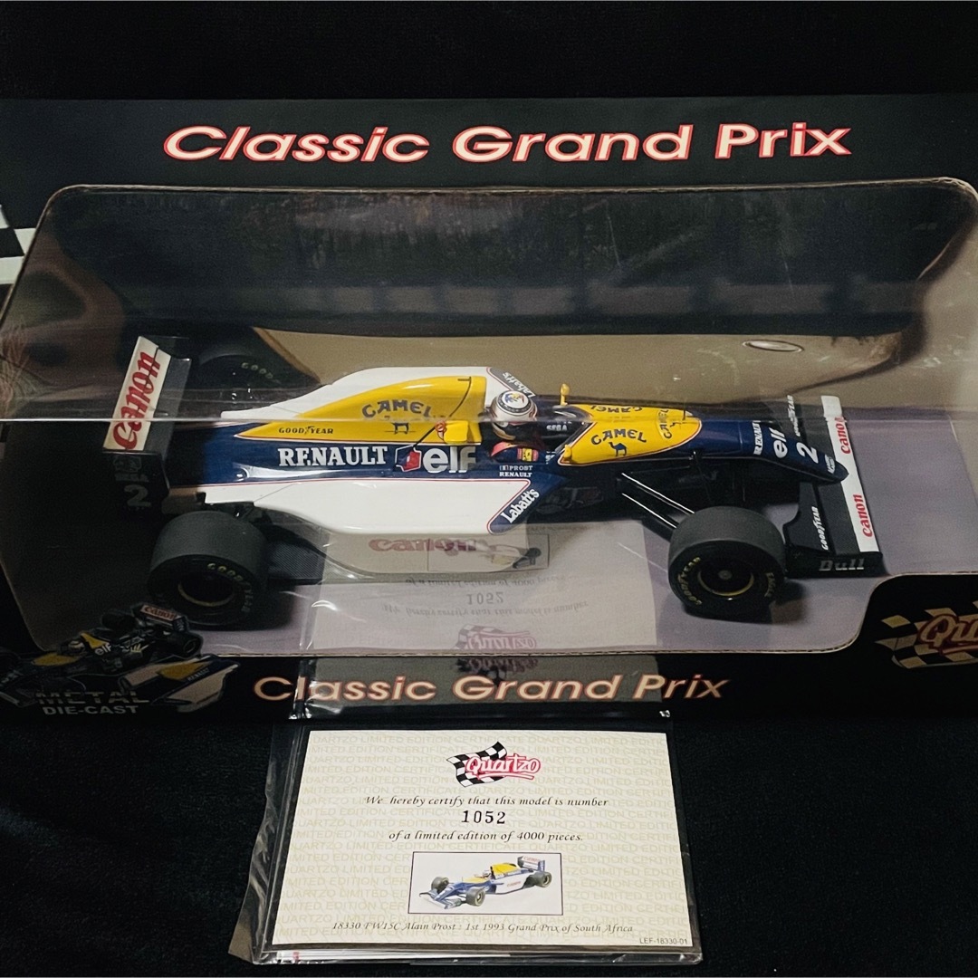カスタム多数 1/18 Quartzo ウイリアムズ ルノー FW15C カスタム多数 1/18 Quartzo ウイリアムズ ルノー FW15C