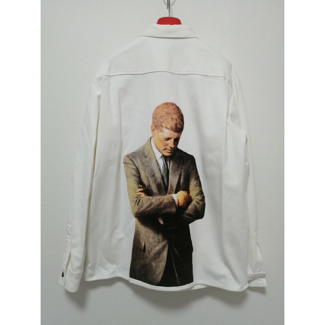 ♂新品・シャツJKT♂【IH NOM UH NIT】ミリタリージャケット 白 М ♂新品・シャツJKT♂【IH NOM UH NIT】ミリタリージャケット 白 М