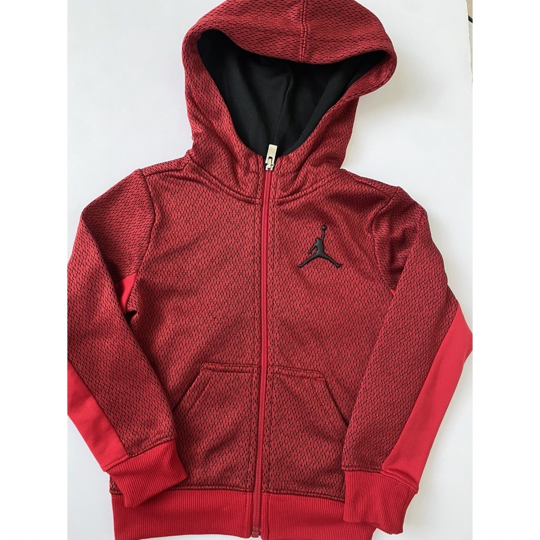Jordan Brand(NIKE) - エアジョーダン パーカー 赤 100 ジップ Jordan Brand(NIKE) - エアジョーダン パーカー 赤 100 ジップ