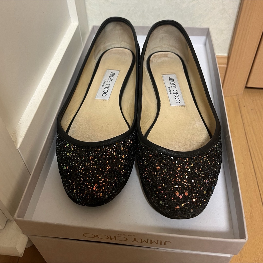 箱付ジミーチュウjimmychooグリッターパンプス(箱付きジミー 箱付ジミーチュウjimmychooグリッターパンプス(箱付きジミー