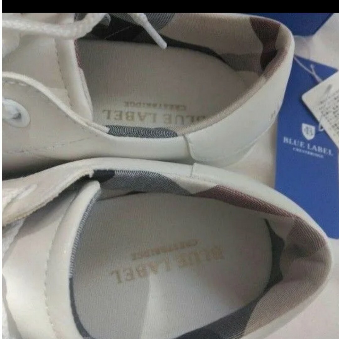 BURBERRY BLUE LABEL - BLUE LABEL レザースニーカー バーバリー BURBERRY BLUE LABEL - BLUE LABEL レザースニーカー バーバリー