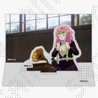 キメツノヤイバ(鬼滅の刃)の鬼滅の刃　みにジオラマ　アクリルスタンド　甘露寺蜜璃(キャラクターグッズ)