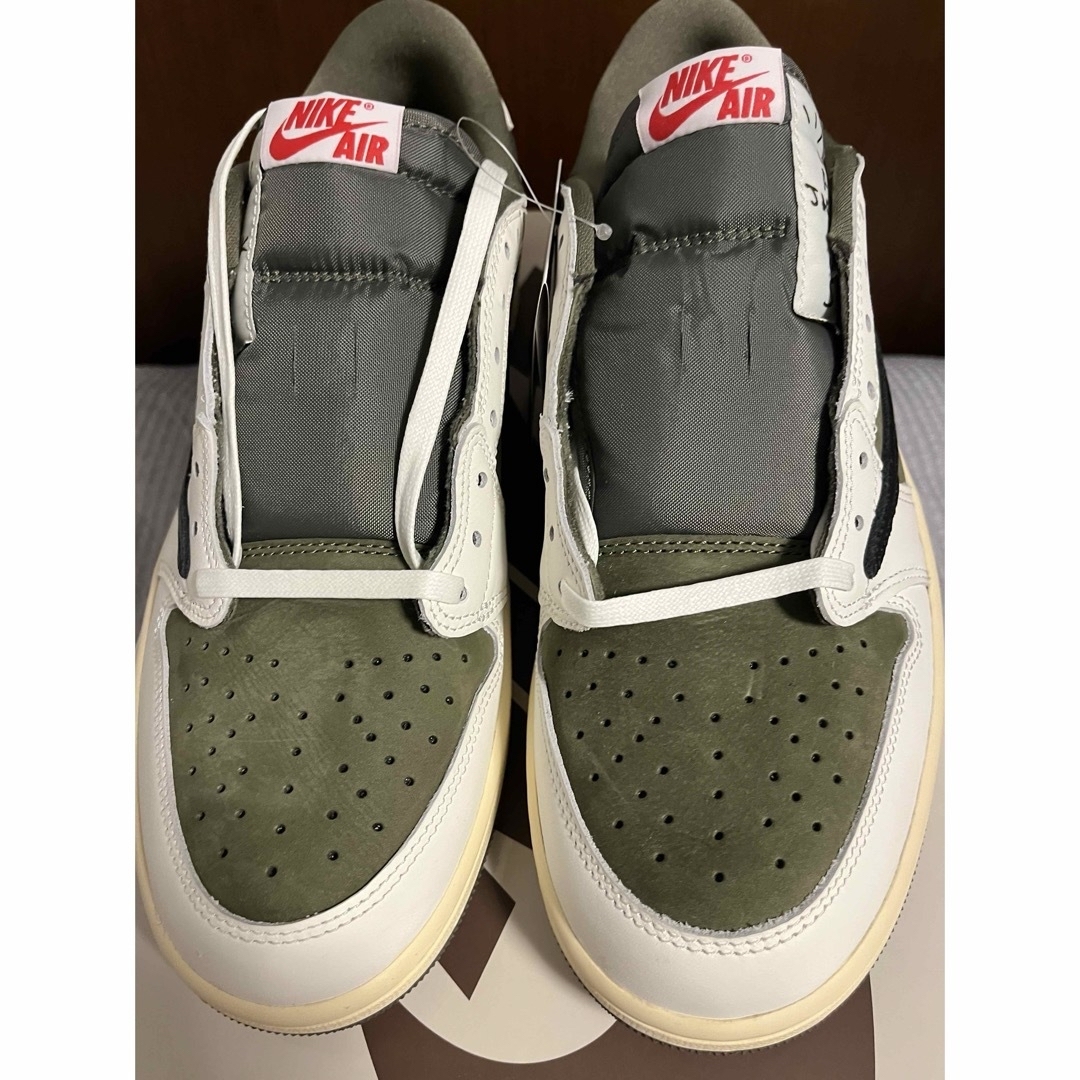 28.5cm NIKE トラヴィススコット AJ1 Low リバースオリーブ 28.5cm NIKE トラヴィススコット AJ1 Low リバースオリーブ
