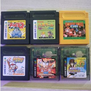 ゲームボーイ - ゲームボーイソフト6点セットソフトのみの通販 ゲームボーイ - ゲームボーイソフト6点セットソフトのみの通販