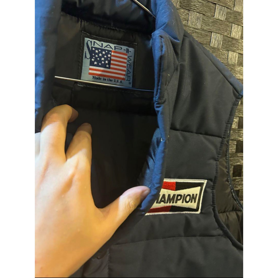 Champion - チャンピオン champion 星条旗 タグ usa ダウン Champion - チャンピオン champion 星条旗 タグ usa ダウン