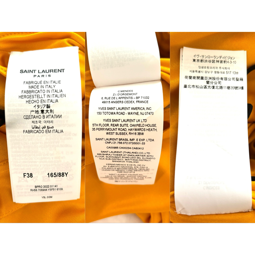 SAINT LAURENT - 2022.Pre□新品未使用品□サンローラン SAINT LAURENT - 2022.Pre□新品未使用品□サンローラン