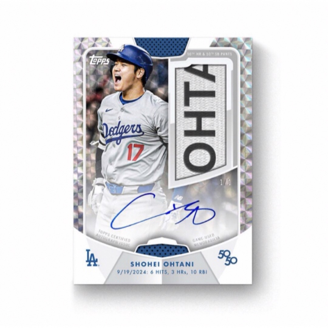 大谷翔平RTODボーナスカード 超レア良センタリング】2024 topps 大谷翔平RTODボーナスカード 超レア良センタリング】2024 topps