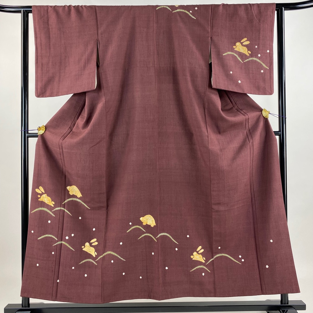 訪問着 身丈155.5cm 裄丈62cm 正絹 名品 【中古】 訪問着 身丈155.5cm 裄丈62cm 正絹 名品 【中古】