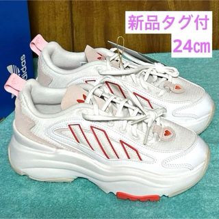 adidas - 【新品タグ付】adidas アディダス  オズガイア 厚底スニーカー 24.0㎝