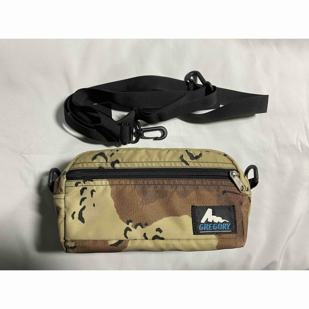 希少 極美品 GREGORY 青タグ パデットショルダー チョコチップカモ 希少 極美品 GREGORY 青タグ パデットショルダー チョコチップカモ