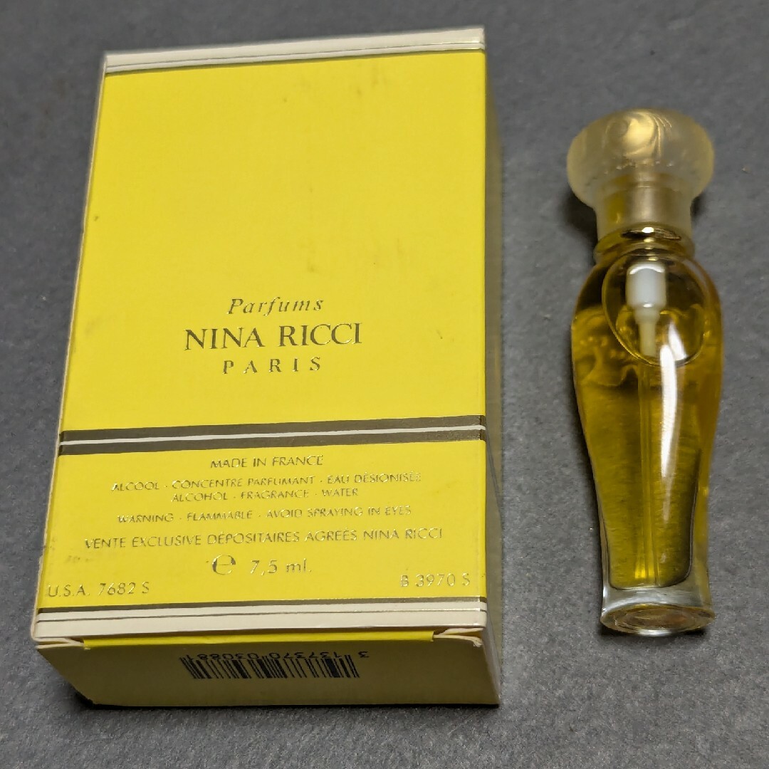 NINA RICCI - 廃盤希少ニナリッチレールデュタンパルファム7.5ml NINA RICCI - 廃盤希少ニナリッチレールデュタンパルファム7.5ml