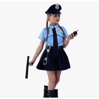 （そうちゃんすみちゃん様）ポリス　警察　コスチューム　120cm(コスプレ)
