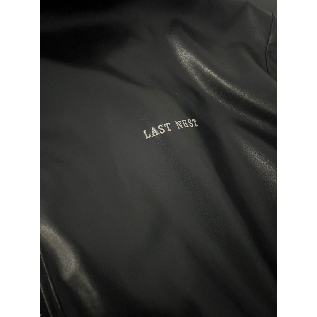 last nest レザージップパーカーの通販 by R's shop|ラクマ last nest レザージップパーカーの通販 by R's shop|ラクマ