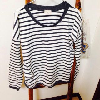 アングリッド(Ungrid)のボーダースウェット♡(トレーナー/スウェット)