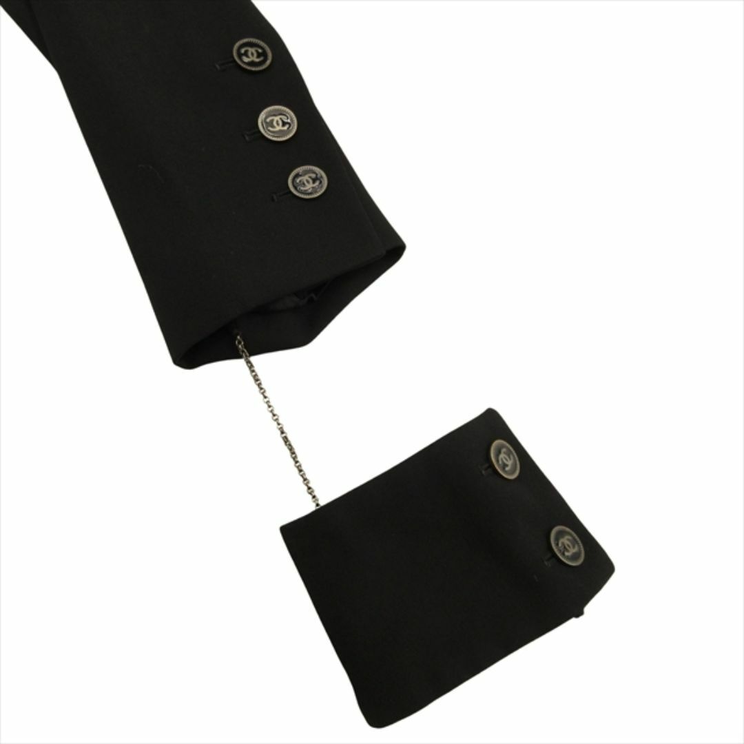 CHANEL - CHANEL シャネル ココマークボタン ダブルブレスト CHANEL - CHANEL シャネル ココマークボタン ダブルブレスト