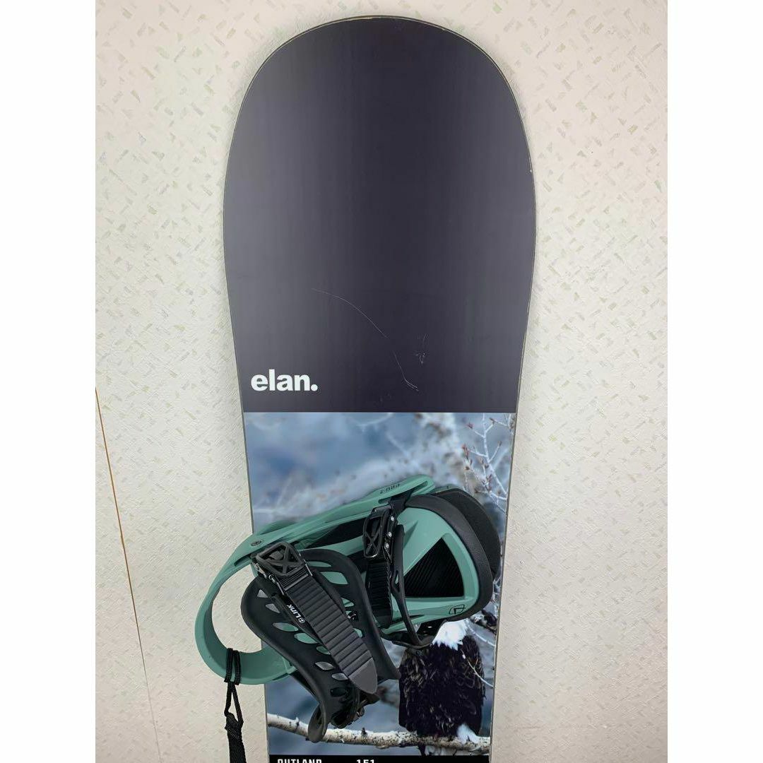 Elan - ELAN スノーボード 板 151cm LINK ビンディング セット Elan - ELAN スノーボード 板 151cm LINK ビンディング セット