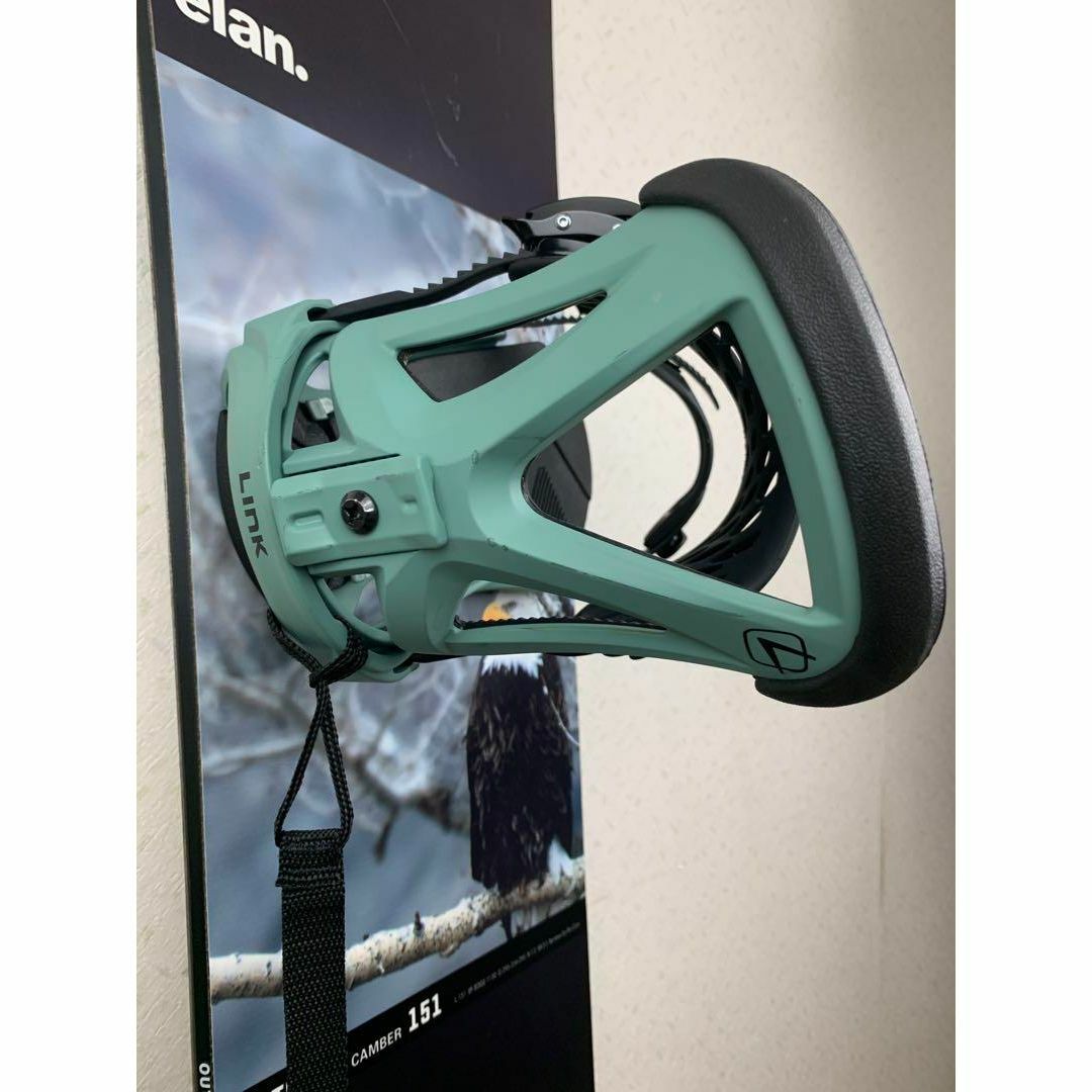 Elan - ELAN スノーボード 板 151cm LINK ビンディング セット Elan - ELAN スノーボード 板 151cm LINK ビンディング セット