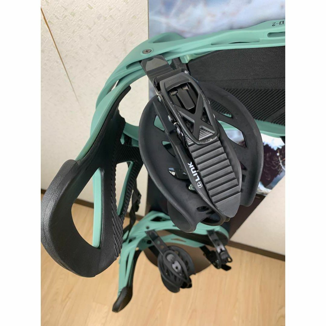 Elan - ELAN スノーボード 板 151cm LINK ビンディング セット Elan - ELAN スノーボード 板 151cm LINK ビンディング セット