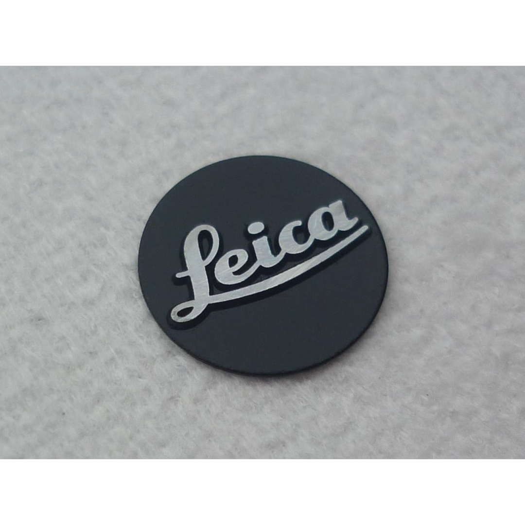 Leica ライカ ロゴ バッジ 黒 SL SL2 M240等用 Leica ライカ ロゴ バッジ 黒 SL SL2 M240等用