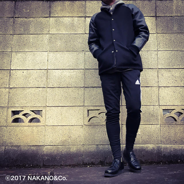 adidas パンツ　海外限定　スキニージャージ