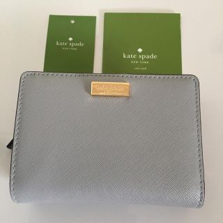 ケイトスペードニューヨーク(kate spade new york)のケイトスペード 新品 二つ折財布 フルラ コーチ などお好きな方にも(財布)