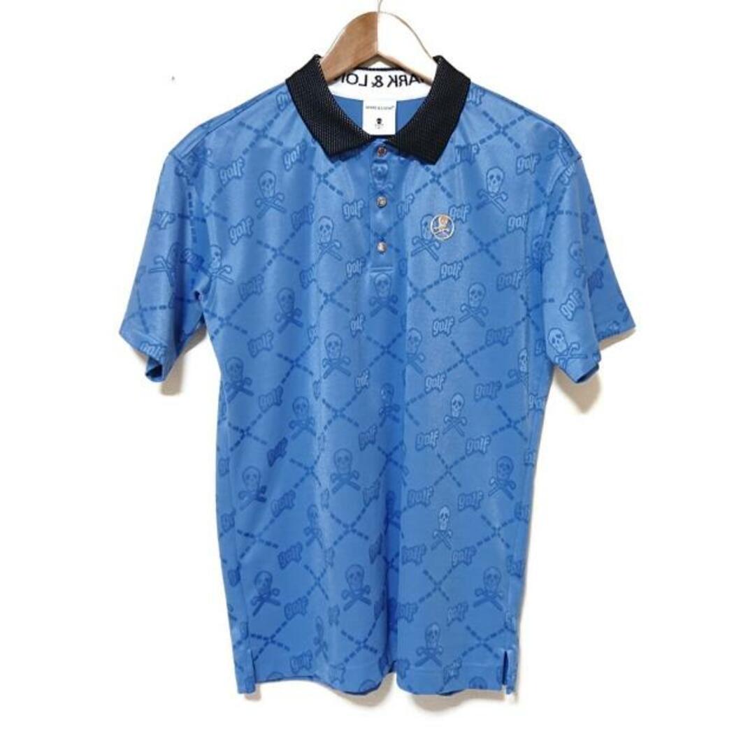 極美品】マークアンドロナ ゴルフウェア 長袖 ポロシャツ 黒 極美品】マークアンドロナ ゴルフウェア 長袖 ポロシャツ 黒